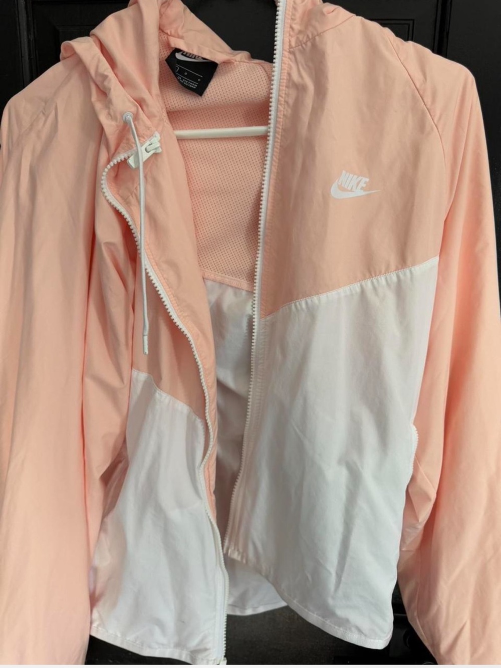 Nike Women’s Peach and White Jacket